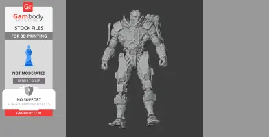 Adam Smasher Cyberpunk 2077 Figurine