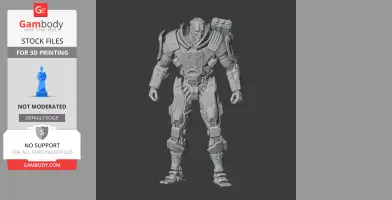 Adam Smasher Cyberpunk 2077 Figurine