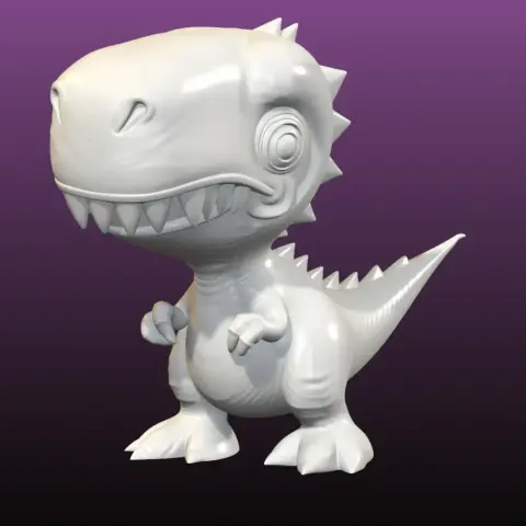 Distressed Dino