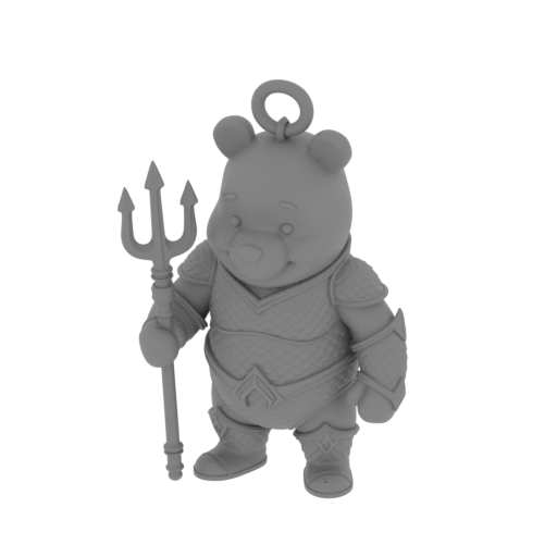 Winnie the Pooh Aquaman Ring Figure.stl