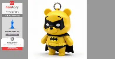 Winnie the Pooh Batman Ring Figure