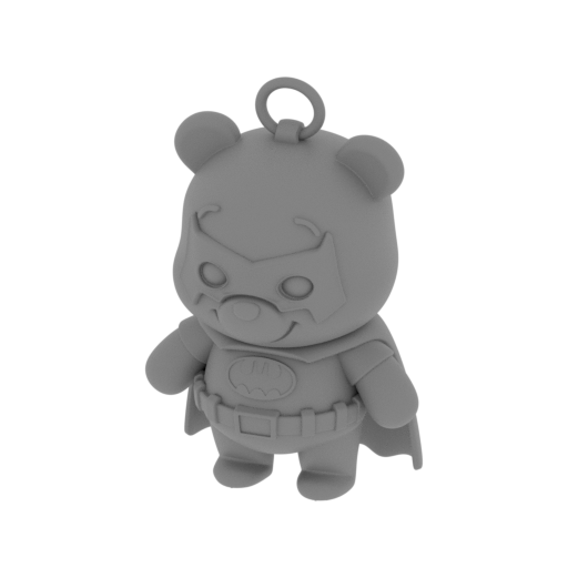 Winnie the Pooh Batman Ring Figure.stl