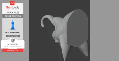 Bat Head Wall Hanger Coat and Key Holder Hook
