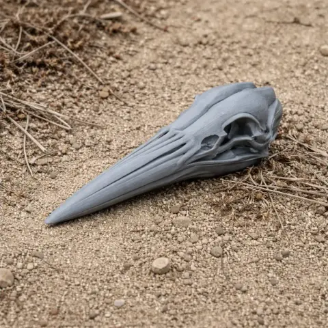 American Bittern Skull