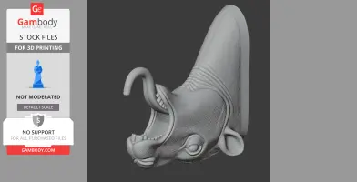 Camel Head Wall Hanger Coat and Key Holder Hook