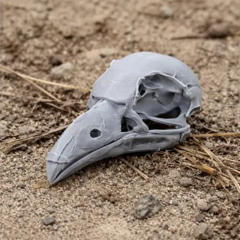 Andean Cock-of-the-rock Skull