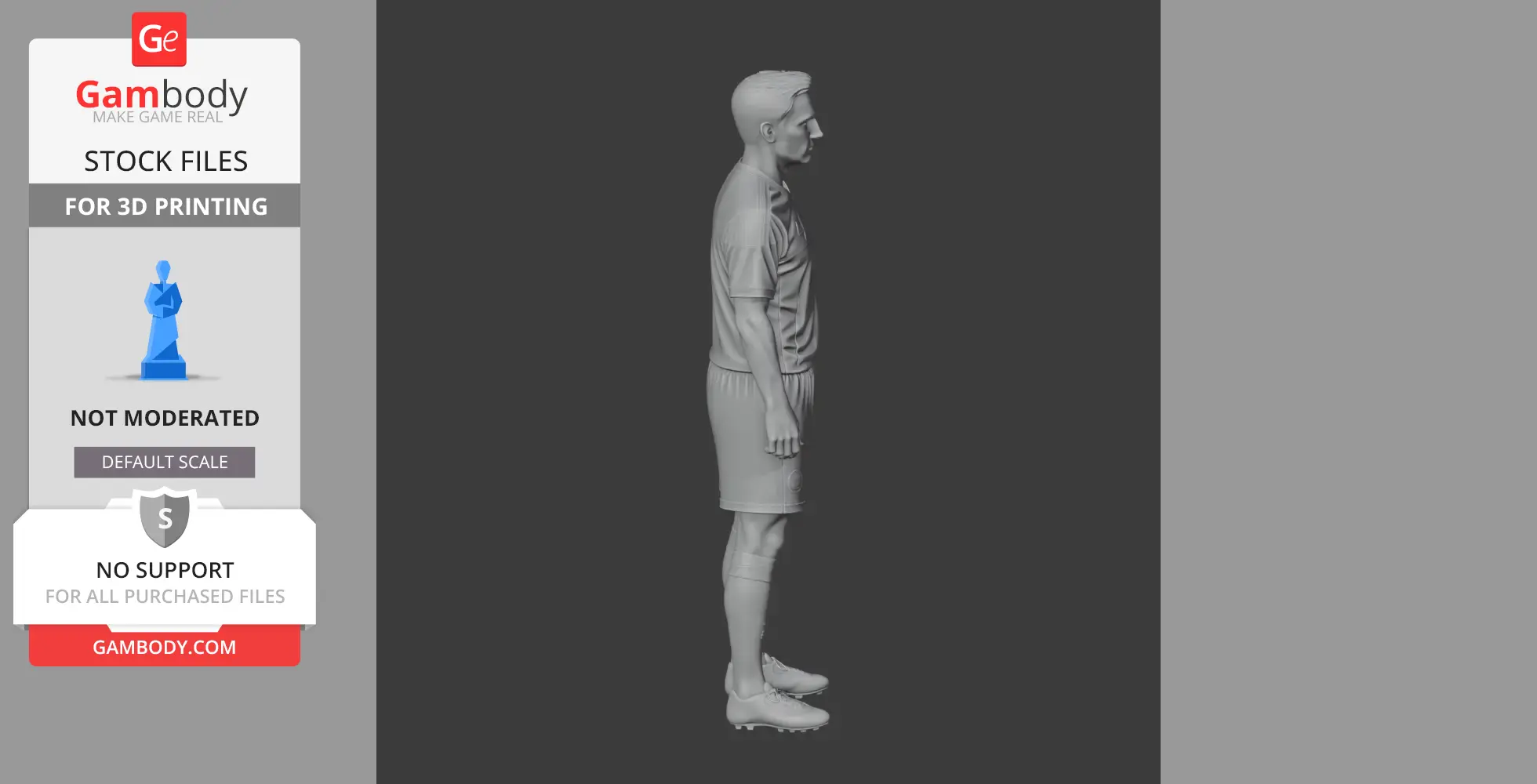 Frank Lampard Figurine - STL files for 3D Printing | Gambody Stock