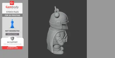 Winnie the Pooh Mandalorian Ring Figure