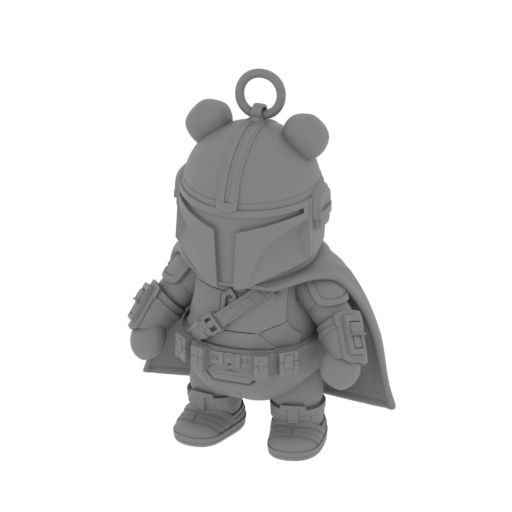Winnie the Pooh Mandalorian Ring Figure.stl