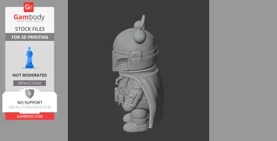 Winnie the Pooh Mandalorian Ring Figure
