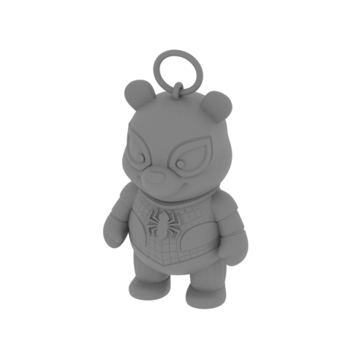 Winnie the Pooh Spider-Man Ring Figure.stl