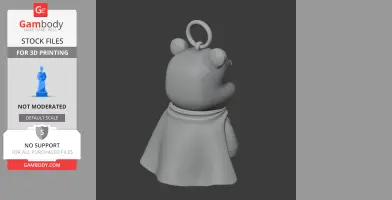 Winnie the Pooh Superman Ring Figure
