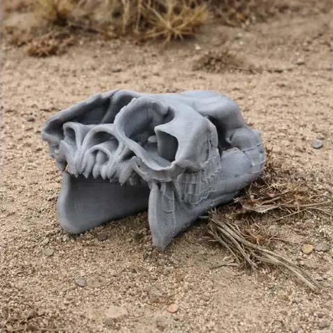 Bactrian Camel Skull