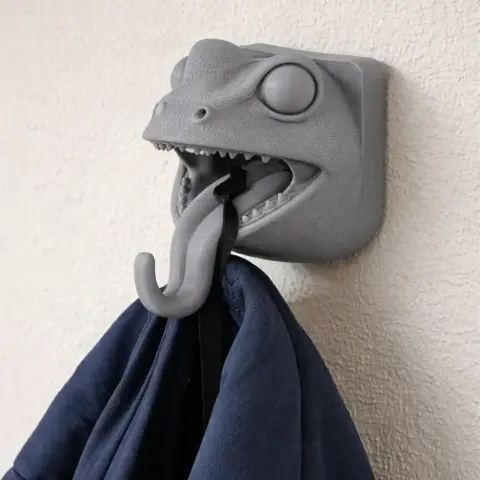 Frog Head Wall Hanger Coat and Key Holder Hook