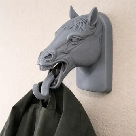 Horse Head Wall Hanger Coat and Key Holder Hook