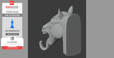 Horse Head Wall Hanger Coat and Key Holder Hook