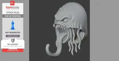 Jellyfish Head Wall Hanger Coat and Key Holder Hook