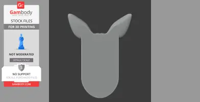 Kangaroo Head Wall Hanger Coat and Key Holder Hook