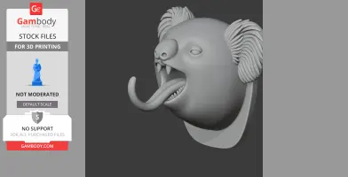 Koala Head Wall Hanger Coat and Key Holder Hook