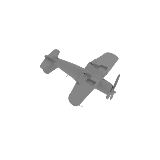 F4U Corsair Plane.stl
