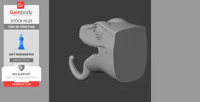 Lizard Head Wall Hanger Coat and Key Holder Hook