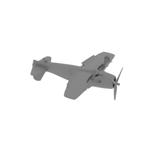 F6F Hellcat Plane.stl