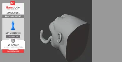 Monkey Head Wall Hanger Coat and Key Holder Hook