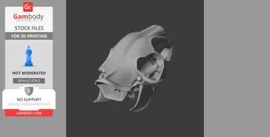 Cane Rat Skull