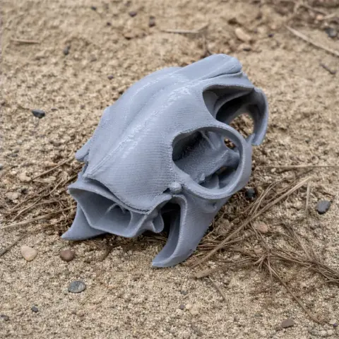 Cane Rat Skull