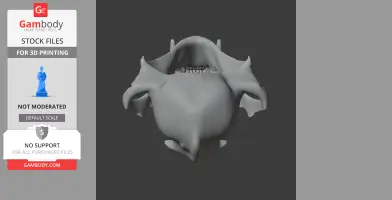 Clouded Leopard Skull