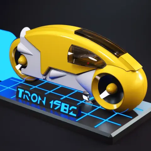 TRON 1982 Light Cycle 3D Printer Files | Assembly + Action