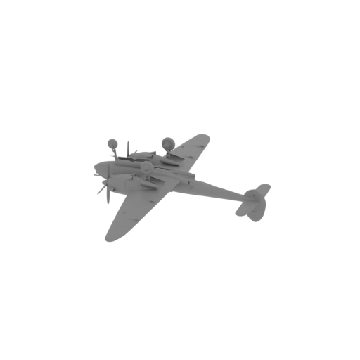 P-38 Lightning Plane.stl