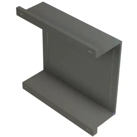 Universal Slim Under-Desk and Wall Mount 3D print model