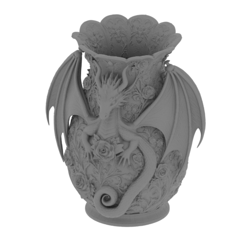 rosedragonvase.stl