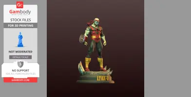LYNX O THUNDERCATS PREMIUM 3D PRINTING MODEL