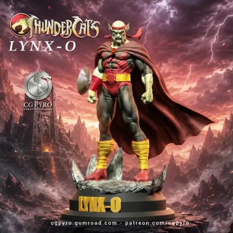 LYNX O THUNDERCATS PREMIUM 3D PRINTING MODEL