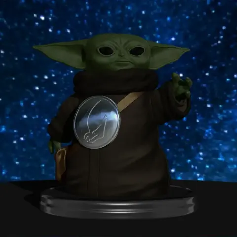 Grogu Baby Joda The Mandolorian series STAR WARS Model Printing Miniature Assembly File STL for 3D Printing