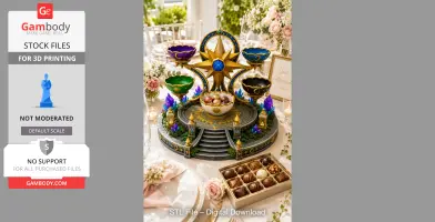 Astral Constellation Offering Sanctuary STL File for 3D Print