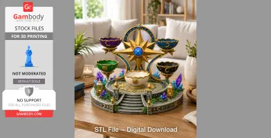 Astral Constellation Offering Sanctuary STL File for 3D Print