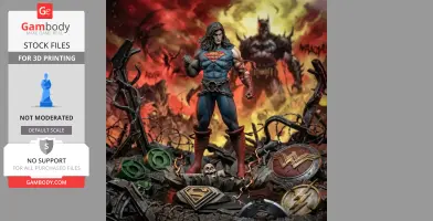 DEATH METAL DC TRINITY COLLECTION BATMAN SUPERMAN WONDER WOMAN