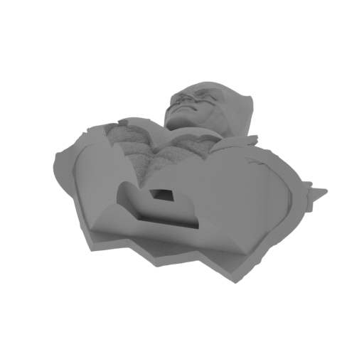 Batman-Death-Metal-bust BODY.stl