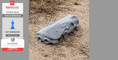 Armored Shrew Skull