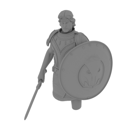 Diomedes Ancient Warrior.stl