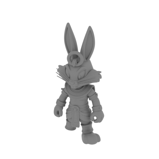 Bugs Bunny Anubis Ring Figure.stl