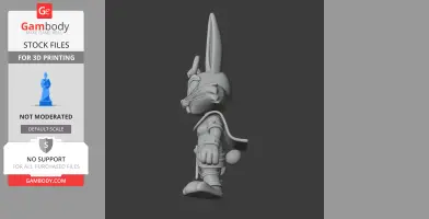 Bugs Bunny Anubis Ring Figure