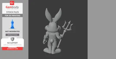 Bugs Bunny Aquaman Ring Figure