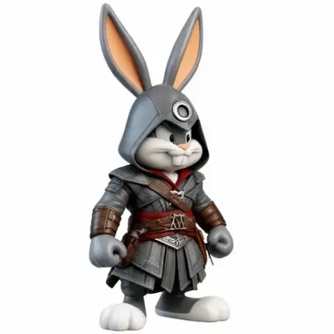 Bugs Bunny Assassin Ring Figure