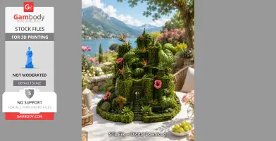 Verdant Forgotten Kingdom STL File for 3D Print