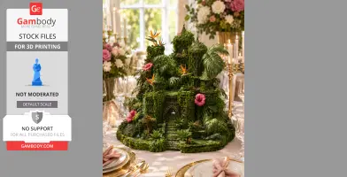 Verdant Forgotten Kingdom STL File for 3D Print
