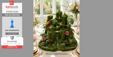 Verdant Forgotten Kingdom STL File for 3D Print